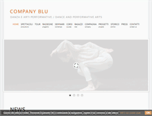 Tablet Screenshot of companyblu.it